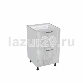 Шкаф (АЯ250) напольный с двумя ящиками 50 см