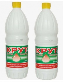 Чистящее средство для труб Крут 1 л.