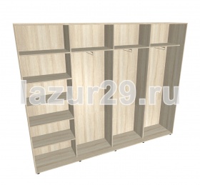 Шкаф-купе 27 - 4П8Ш3  