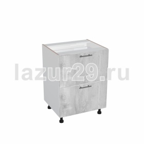 Шкаф (АЯ260) напольный с двумя ящиками 60 см