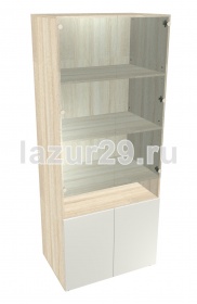 П400-ШШ2С Шкаф широкий со стеклом П400-ШШ2С Шкаф широкий со стеклом