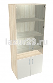 П400-ШШ2С Шкаф широкий со стеклом П400-ШШ2С Шкаф широкий со стеклом
