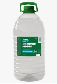 Жидкое мыло EURO SOAP ПЭТ, 5 л