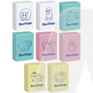 Ластик Berlingo "Animals" 28*18*10мм, термопласт.резина